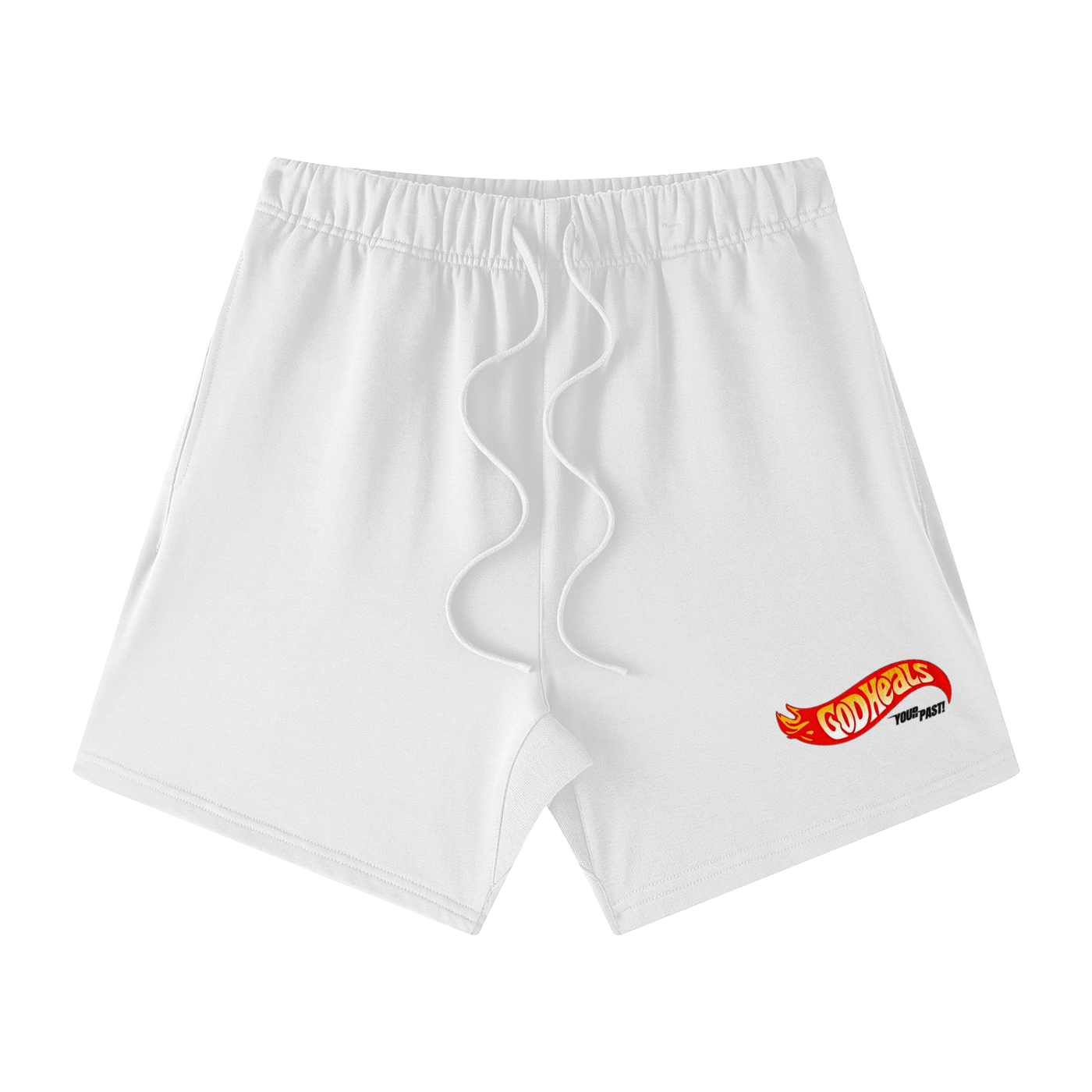 God Heals Unisex loose shorts