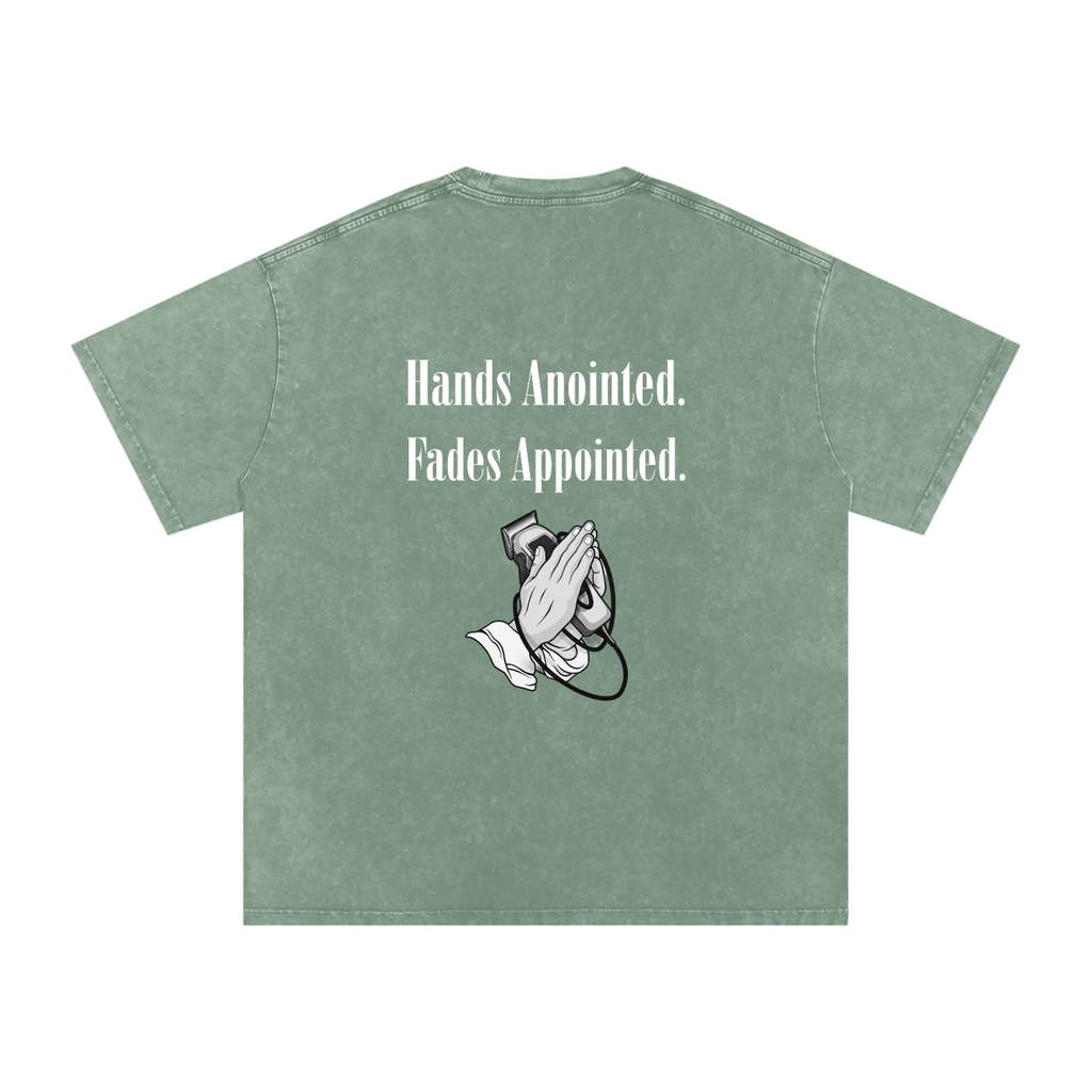 Hands Anointed Fades Appointed Tee