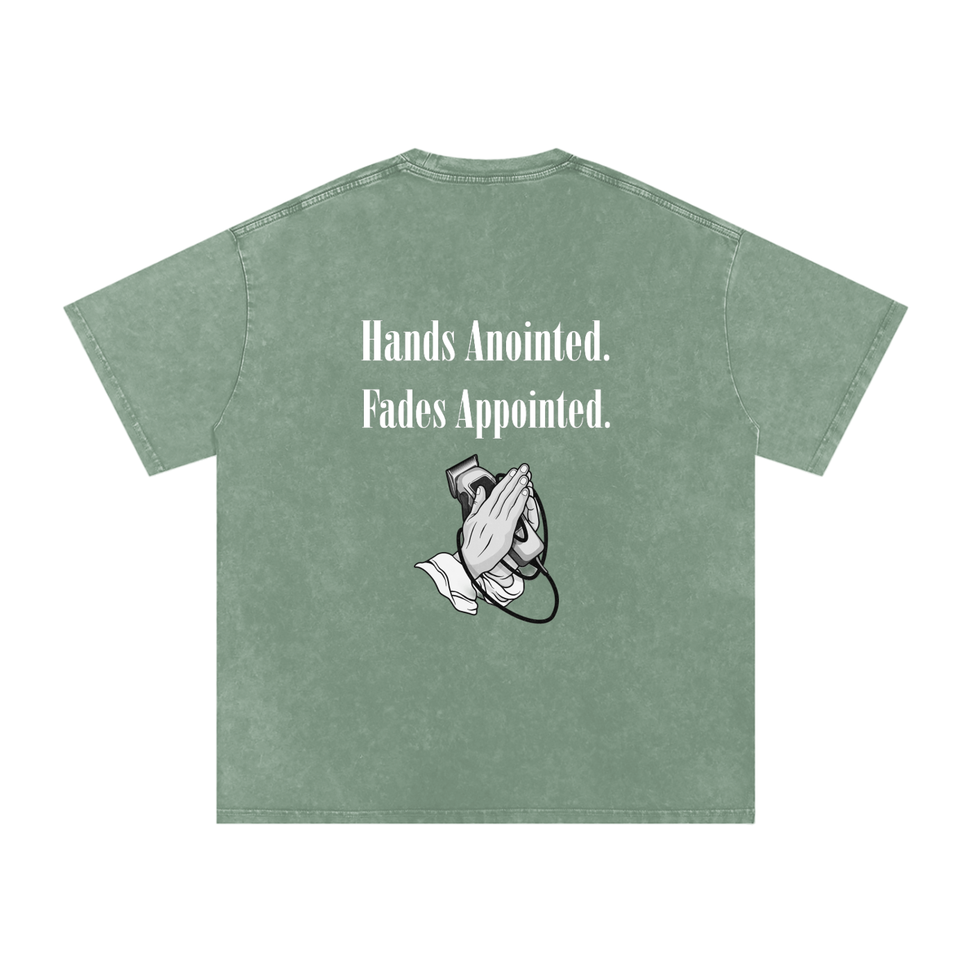 Hands Anointed Fades Appointed Tee