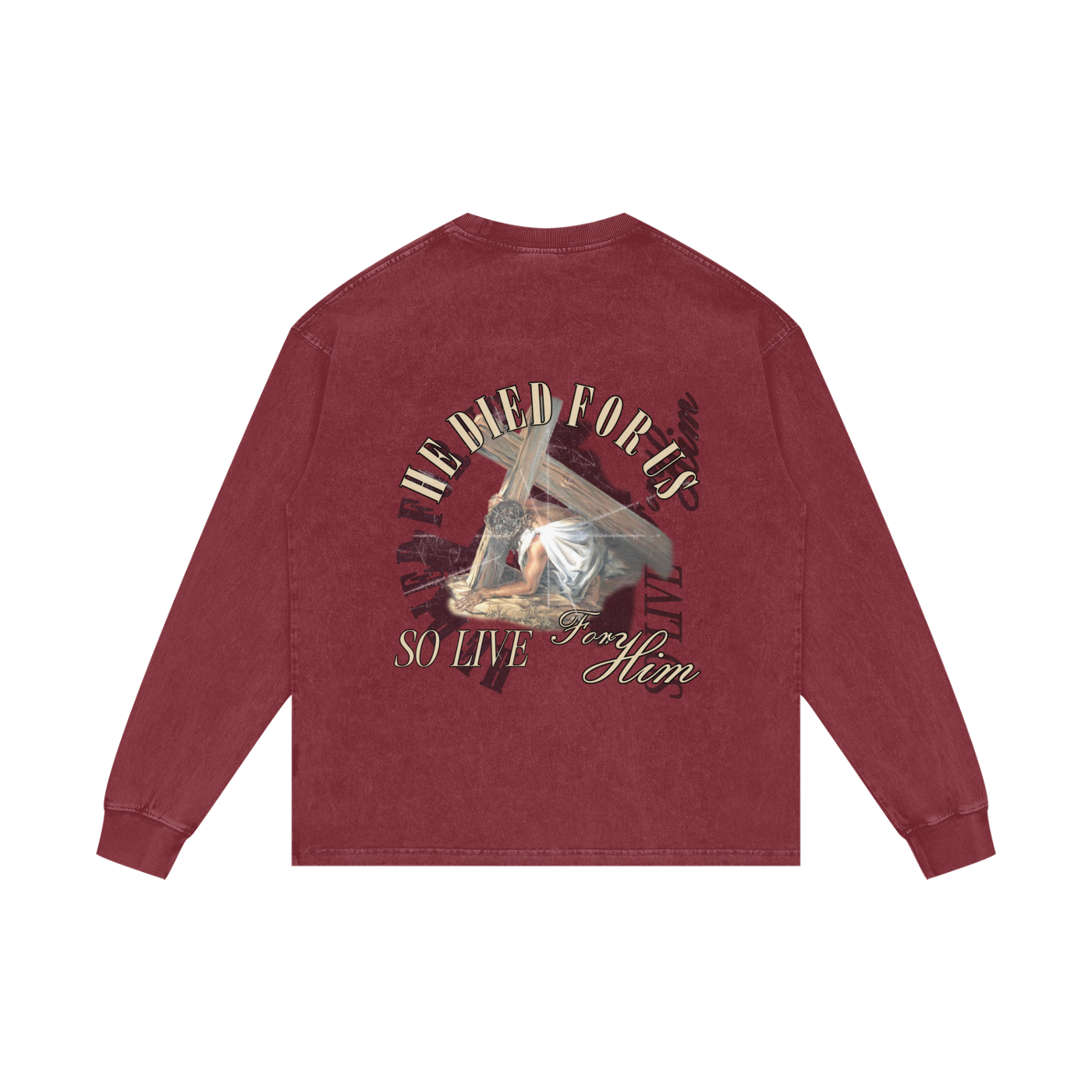 Live for Him Oversize Long Sleeve