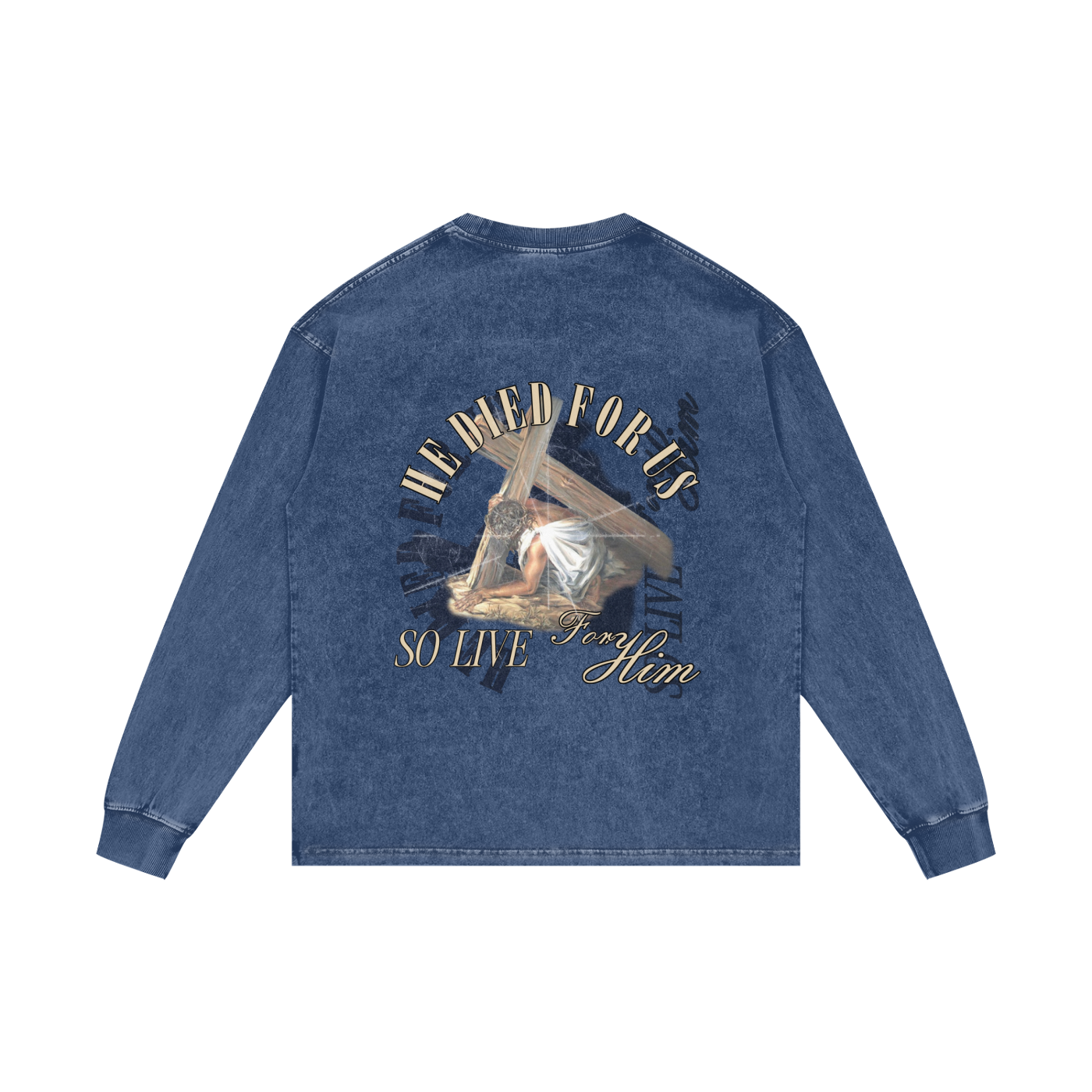 Live for Him Oversize Long Sleeve