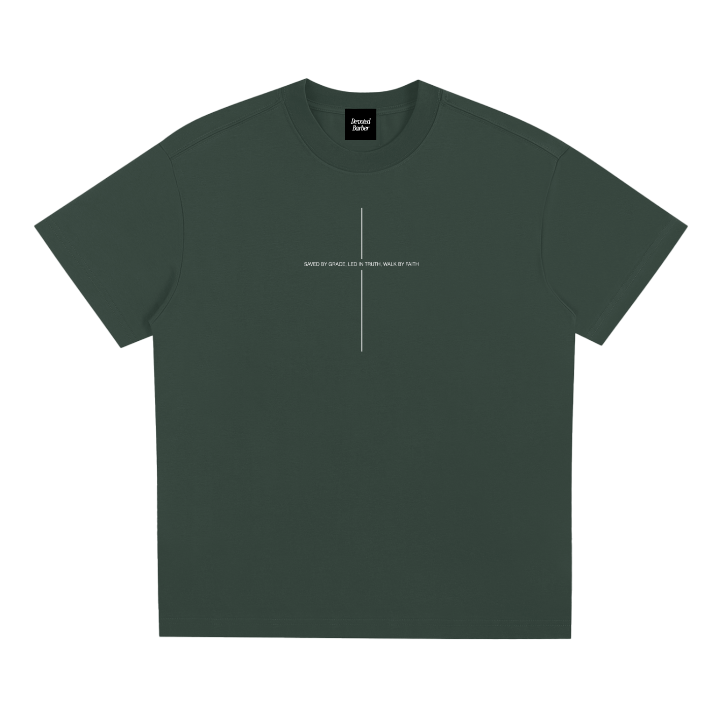 Saved By Grace, Led In Truth, Walk By Faith Quick-Dry Cooling Tee