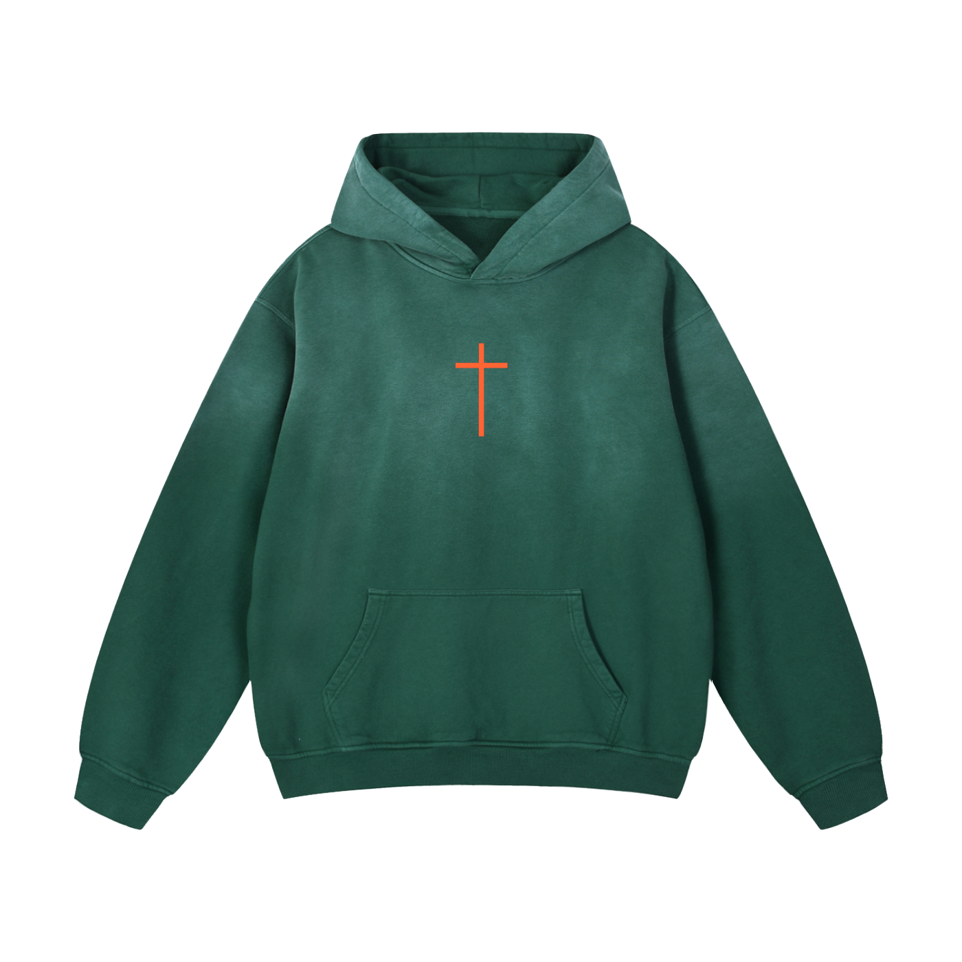 No Luck All God Sunfade Hoodie