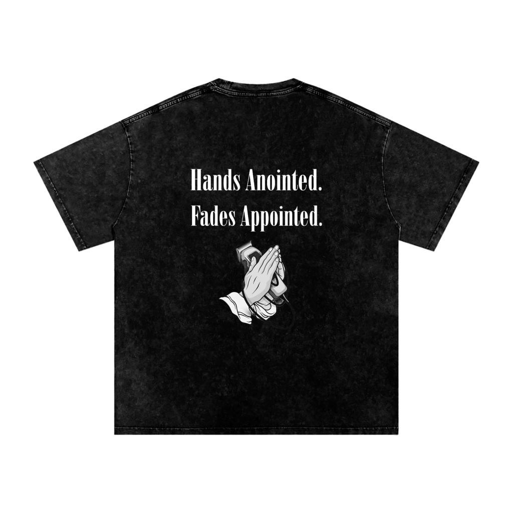 Hands Anointed Fades Appointed Tee
