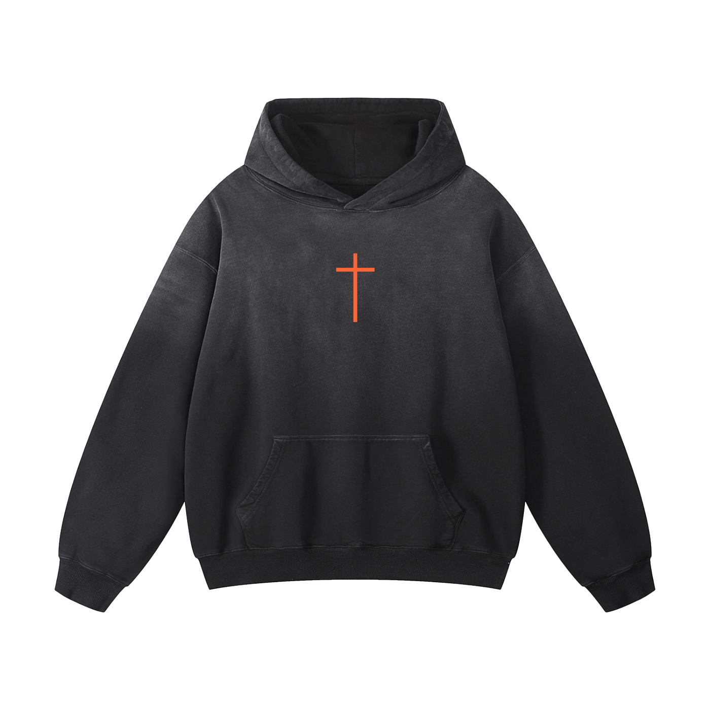 No Luck All God Sunfade Hoodie