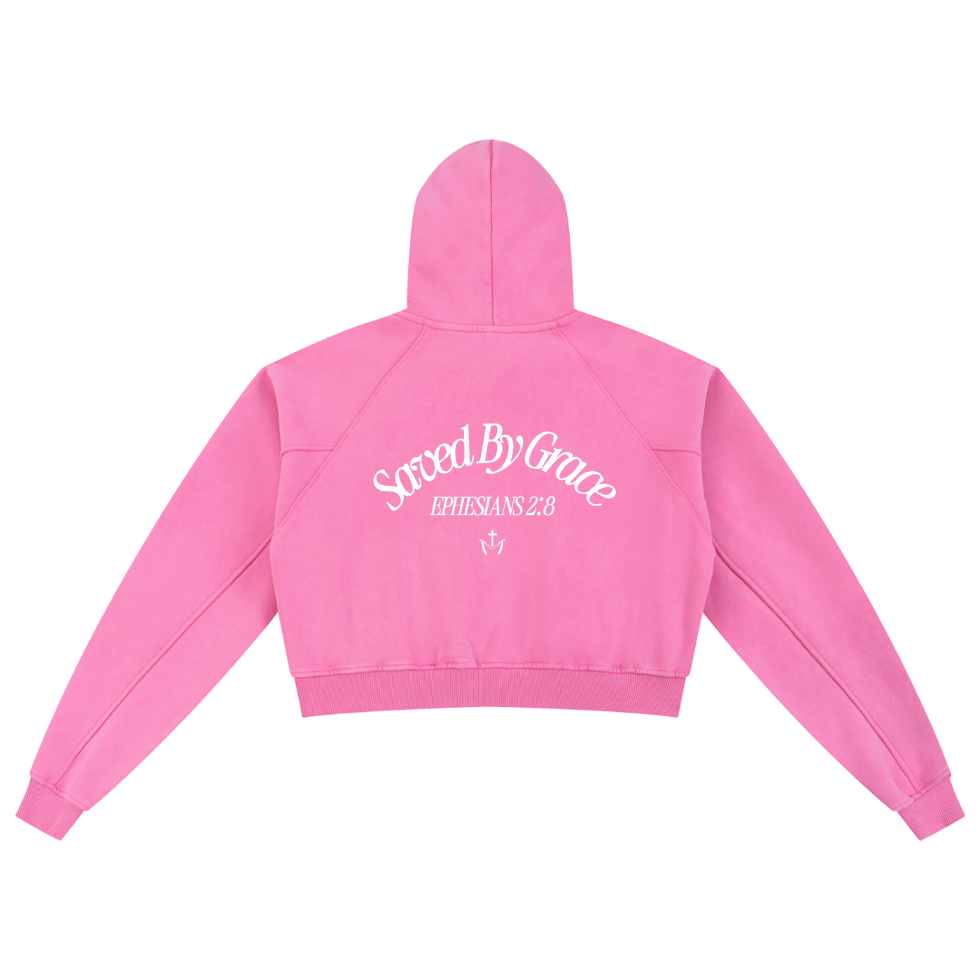 Saved by Grace Cropped Hoodie
