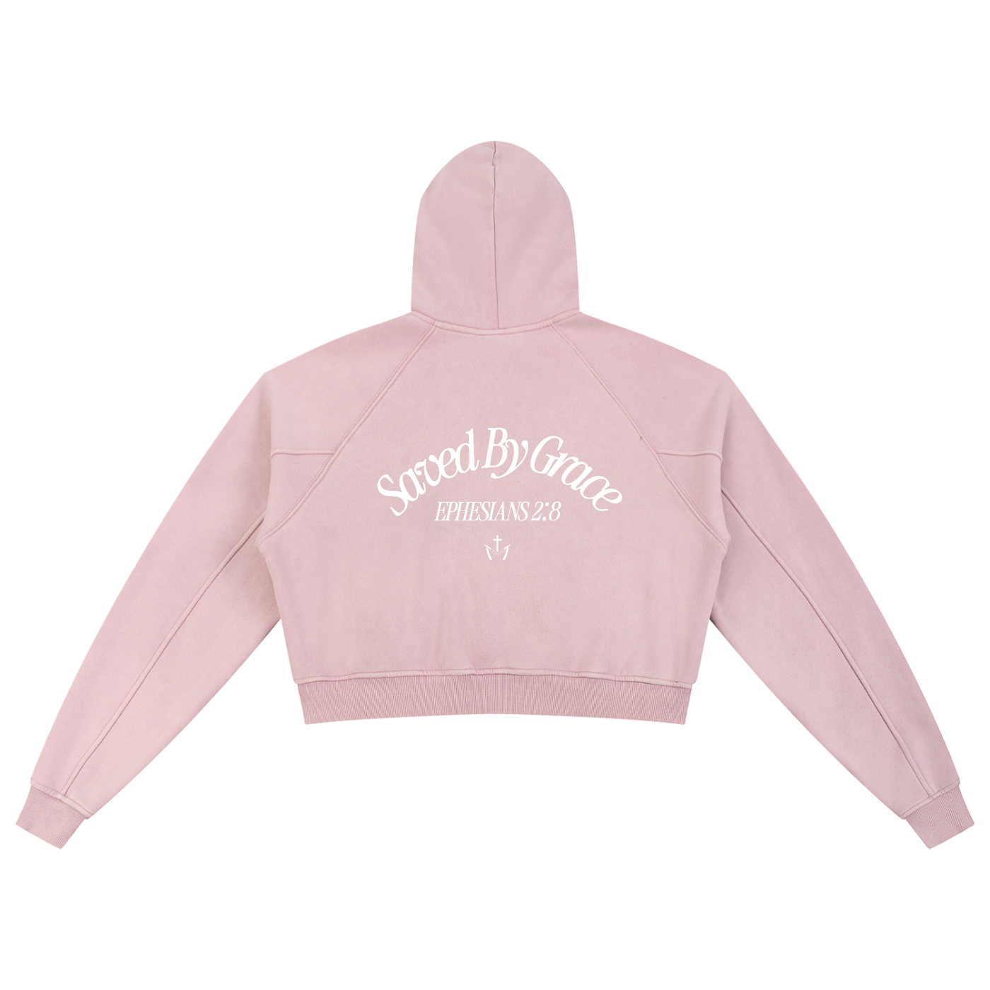 Saved by Grace Cropped Hoodie