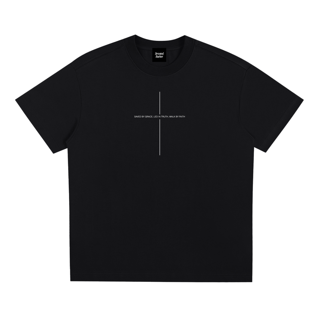 Saved By Grace, Led In Truth, Walk By Faith Quick-Dry Cooling Tee