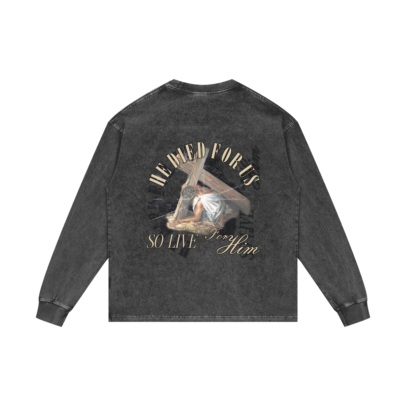 Live for Him Oversize Long Sleeve