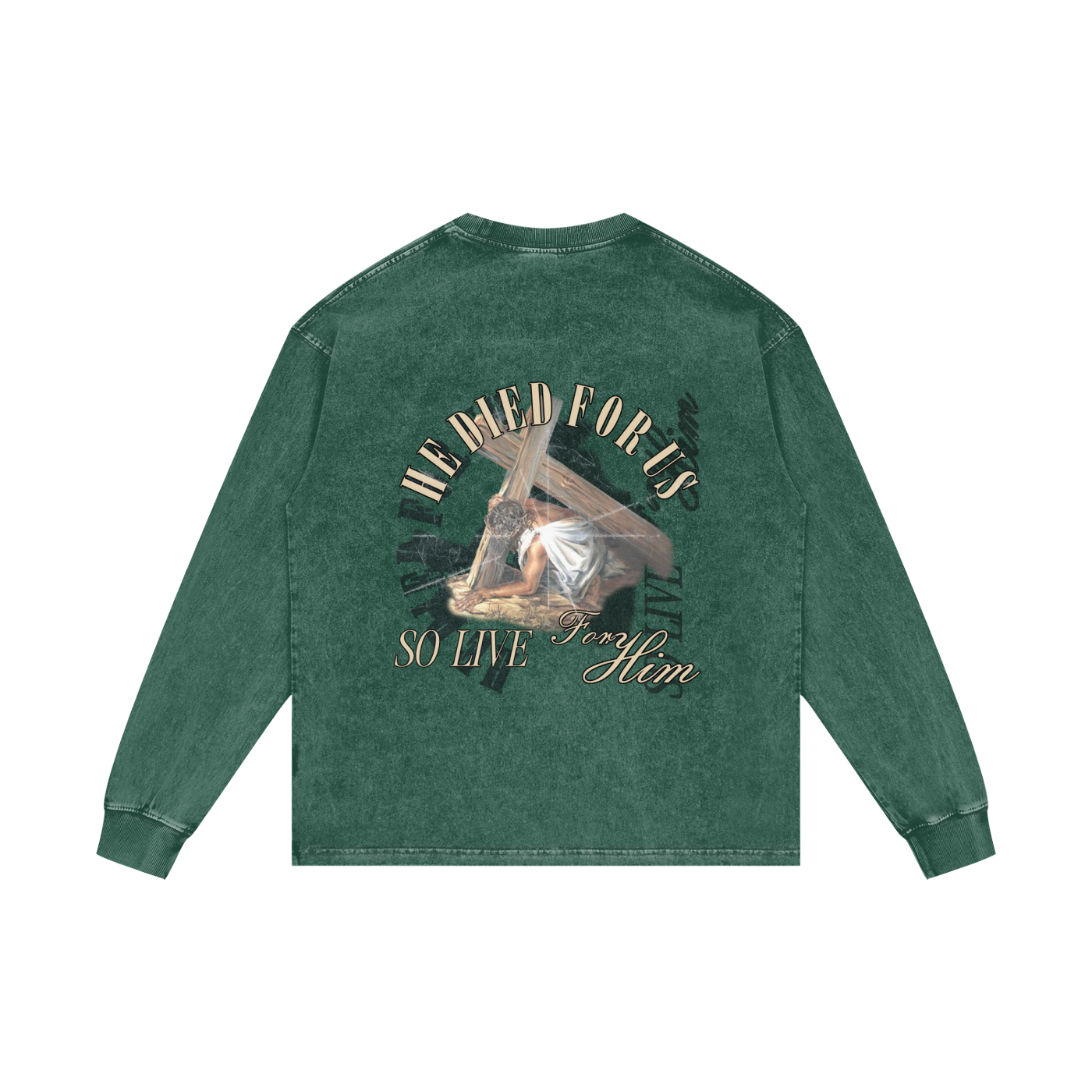 Live for Him Oversize Long Sleeve
