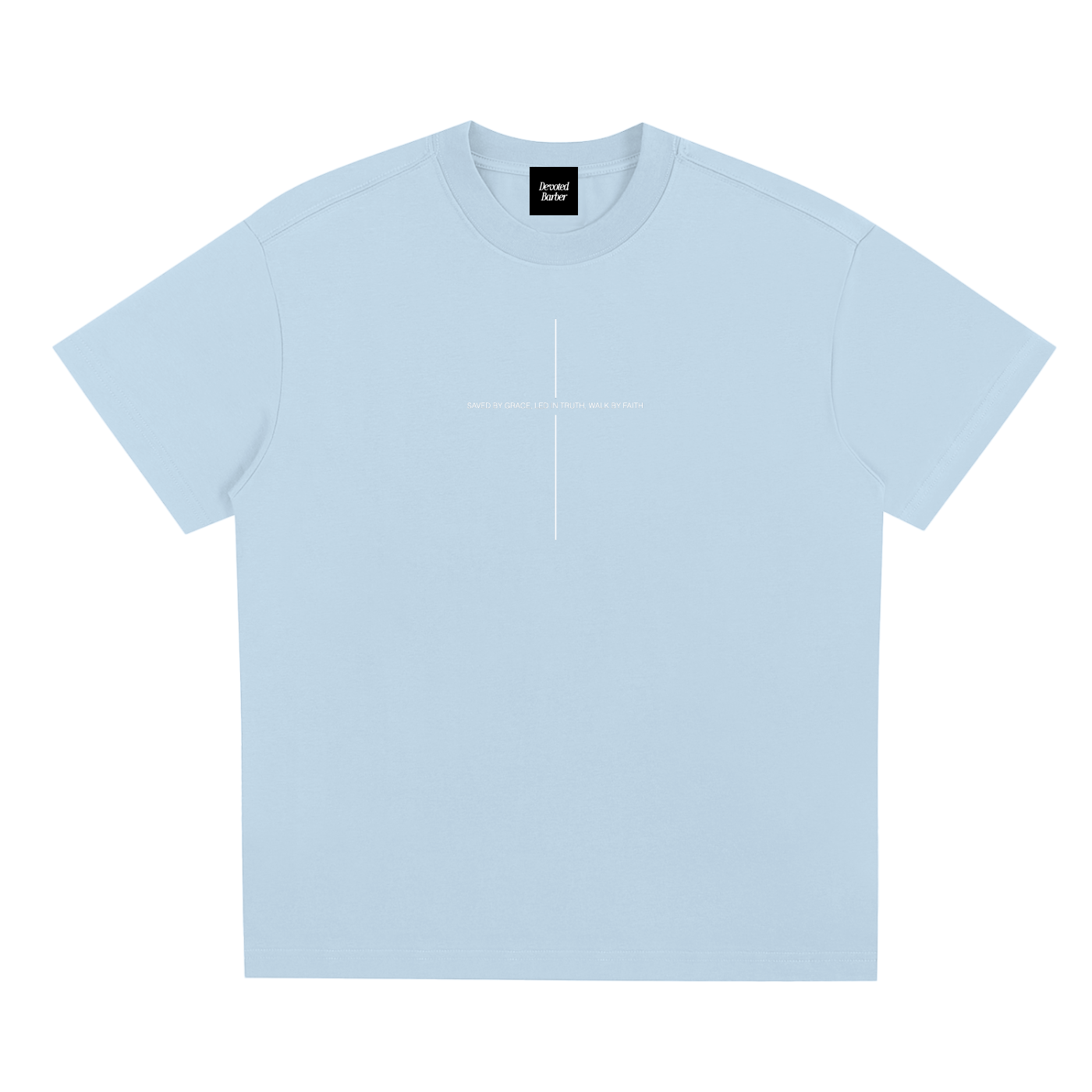 Saved By Grace, Led In Truth, Walk By Faith Quick-Dry Cooling Tee
